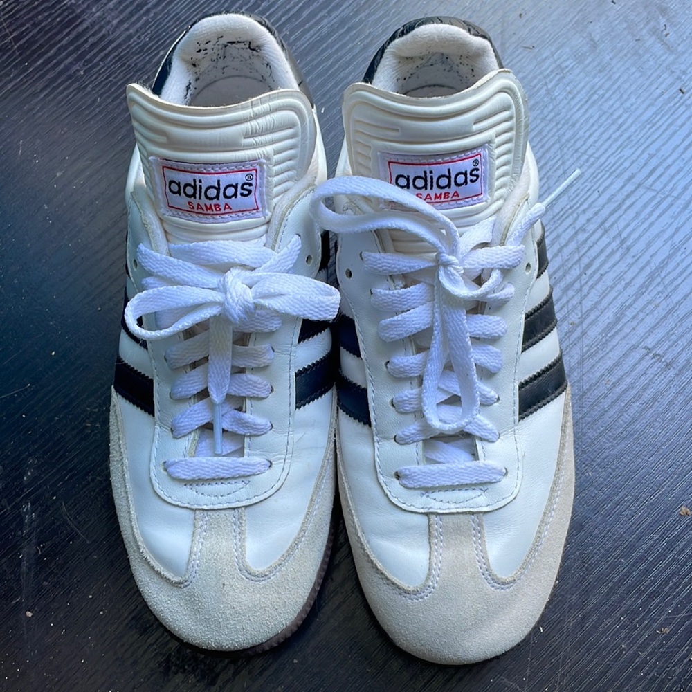 Adidas samba white men’s size 6 women’s size 8